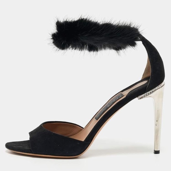 Authentic Salvatore Ferragamo heels 8 like new - Picture 1 of 15